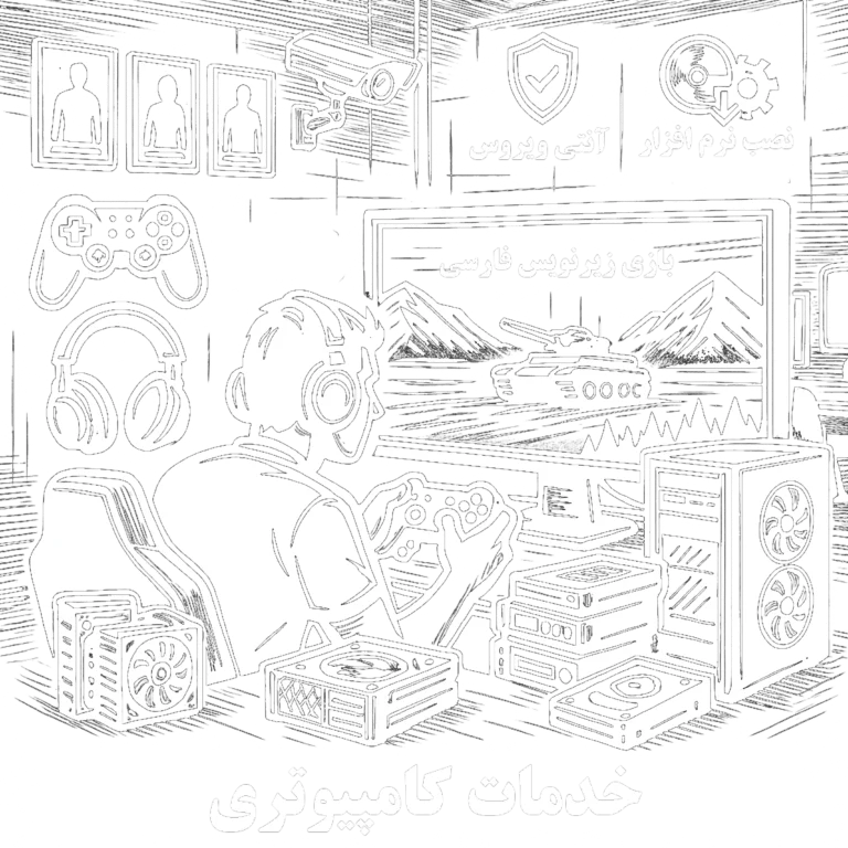 نصب بازی زیر نویس فارسی